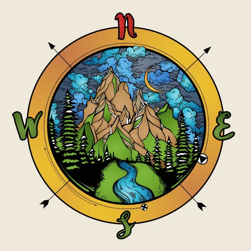 Kompass und Natur Compass