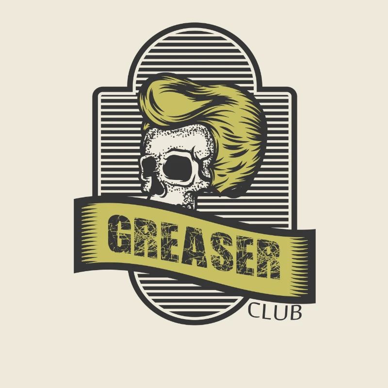 Vintage Retro Style Trend Greaser
