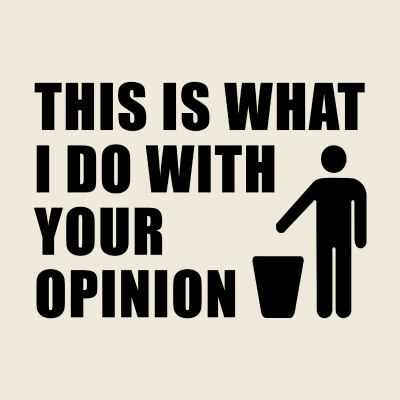 Deine Meinung | Lustig - Geschenkidee