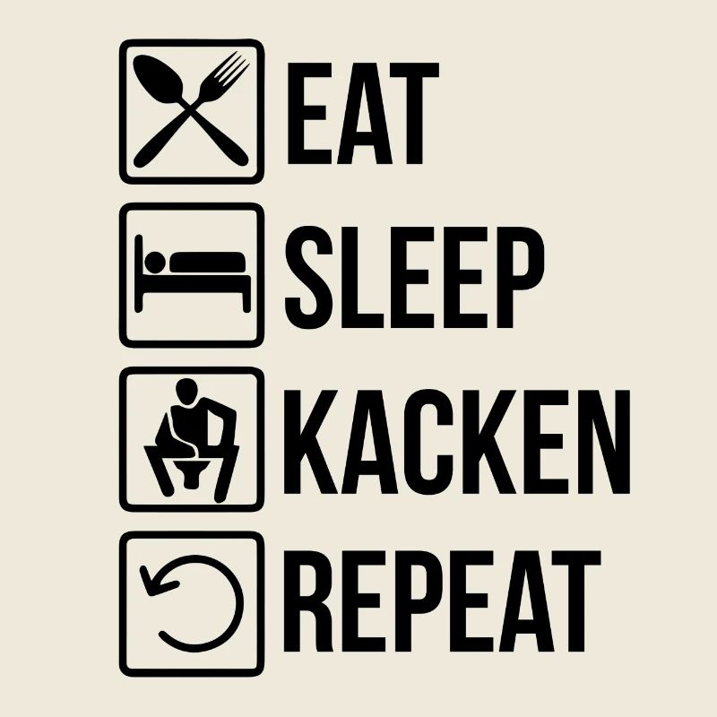 Eating Sleep Poop Repeat Geek Gift