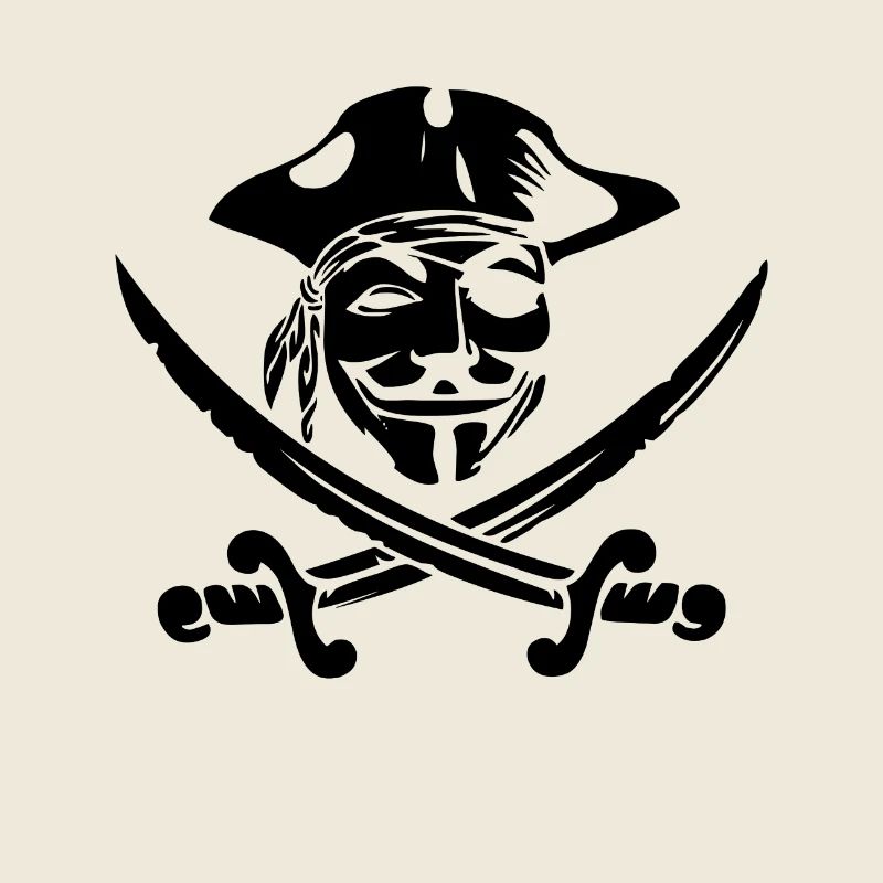 Cadeau anonyme de pirate