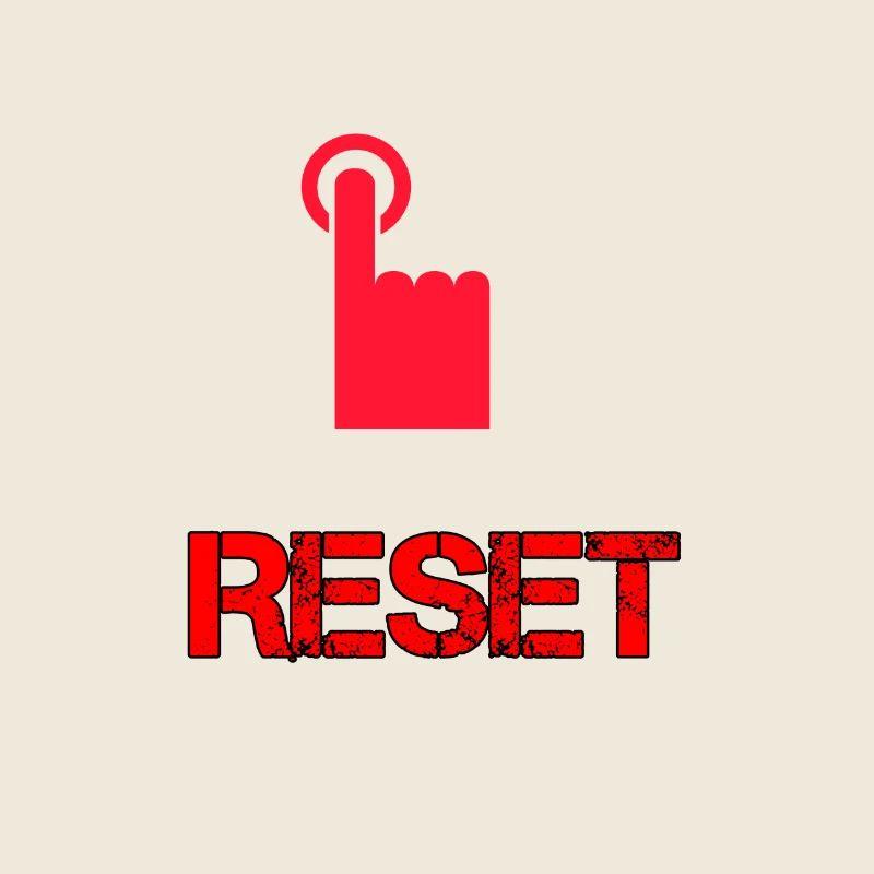 Neustart Knopf