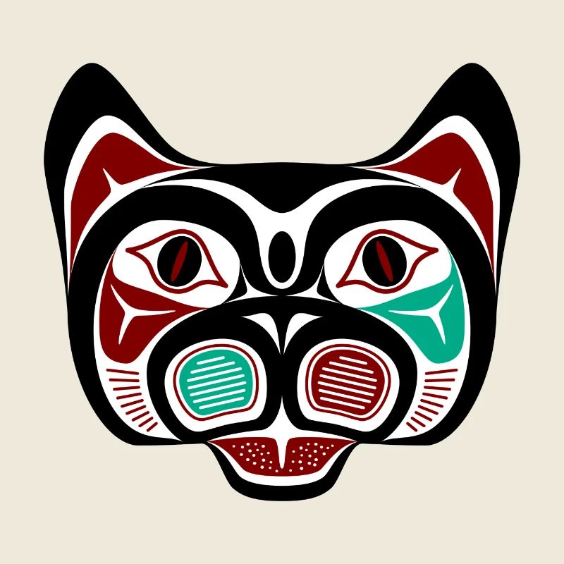Northwest Pacific coast Haida Kitty