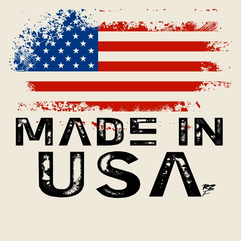 Hergestellt in der USA-Flagge