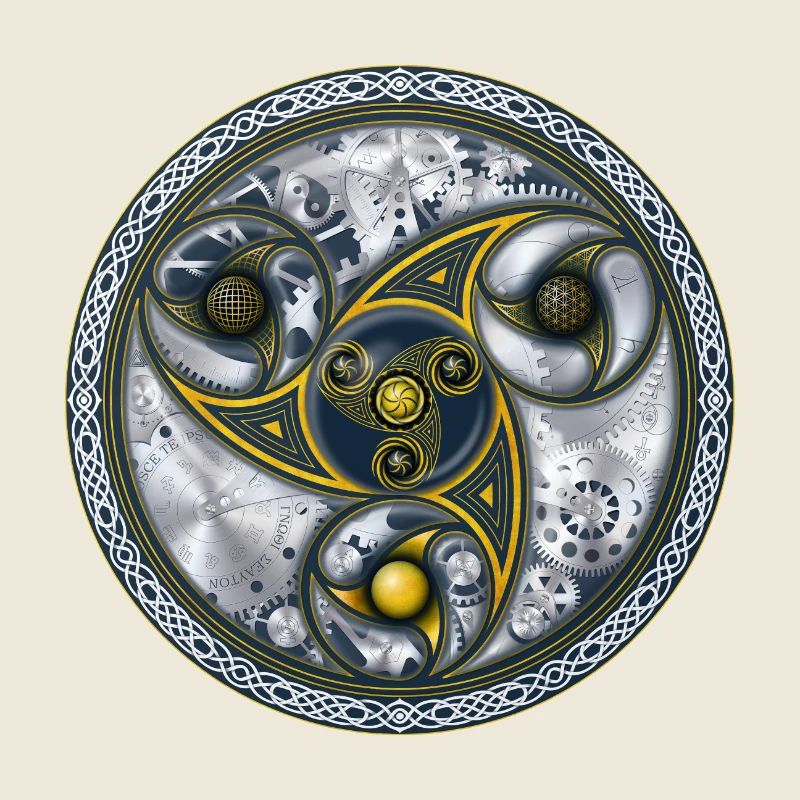 Machine de voyage de conscience, géométrie sacrée