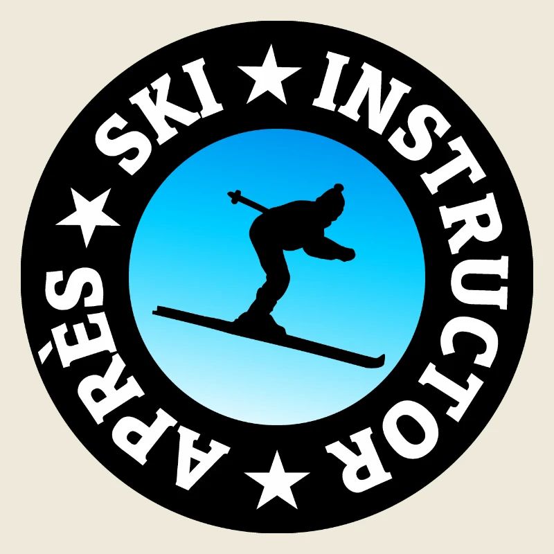Après-Ski Instructor Skifahrer Skilehrer