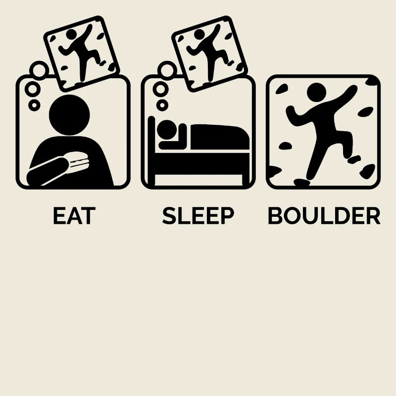 Rocher, escalade, alpinisme, manger, dormir, dire