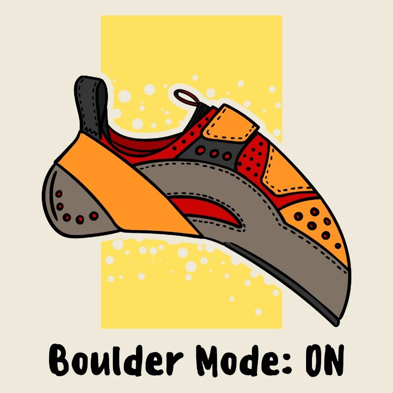 Boulder Boulderer climbing rock climbing mountain sports