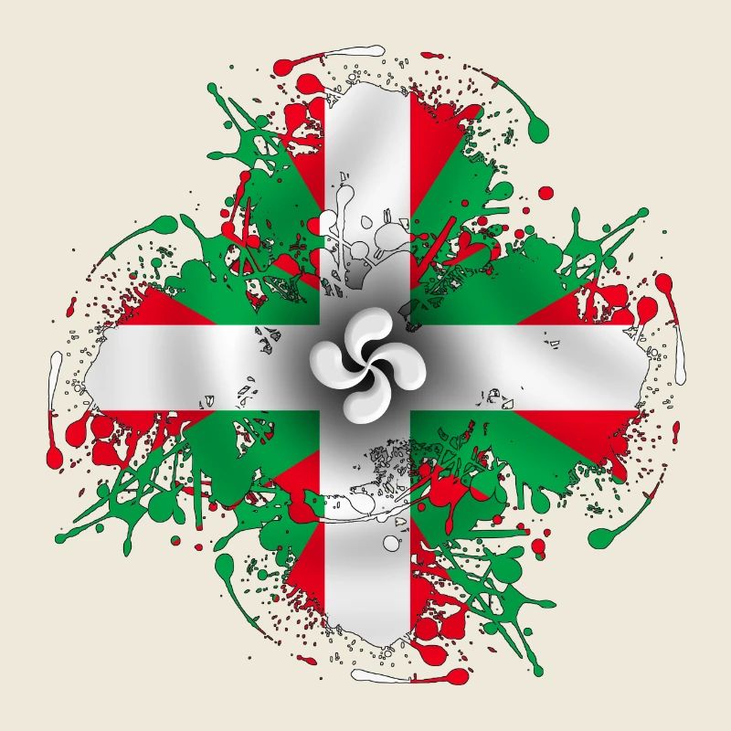 Ddrapeau Basque - Ikurriña