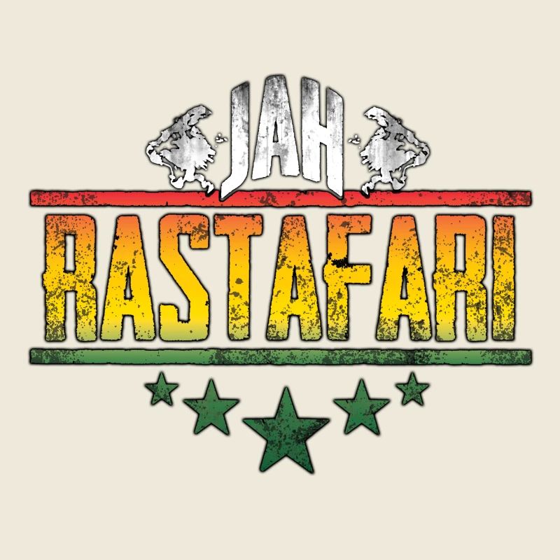 Conception d’affirmation rastafari de Jah