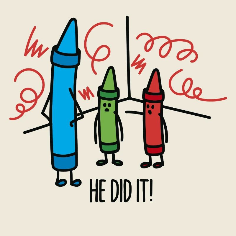 He did it - wasco crayons