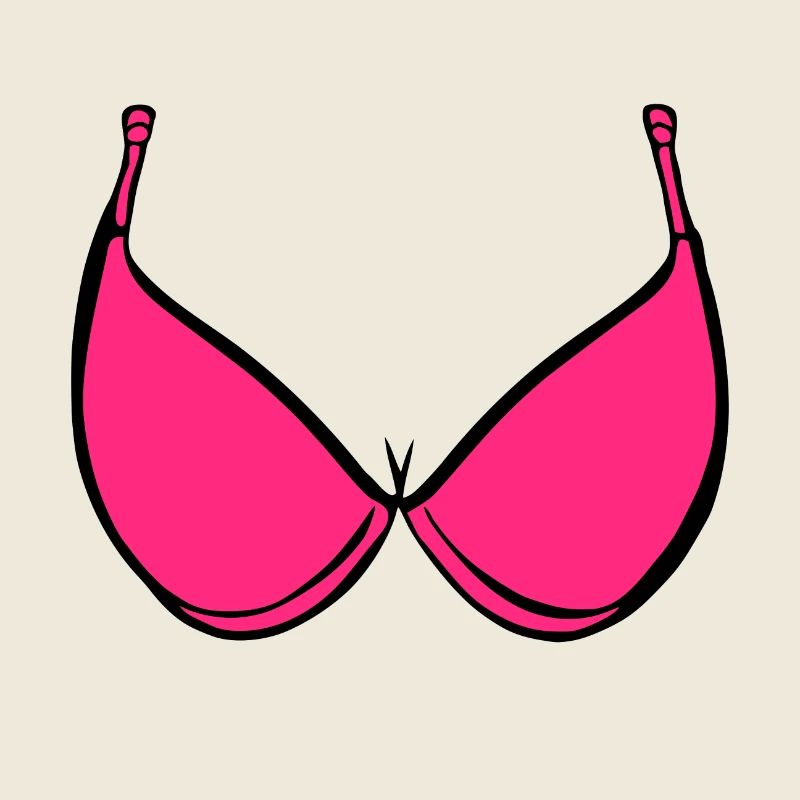 Seins Soutien-gorge Rose