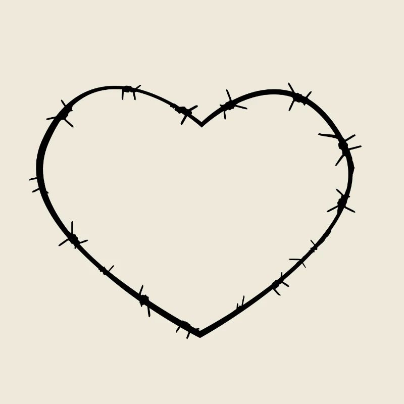 Barbed Wire Heart