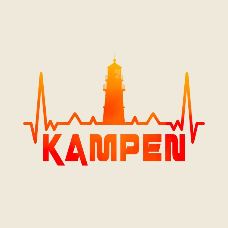 Conception du phare de Kampen / idée cadeau