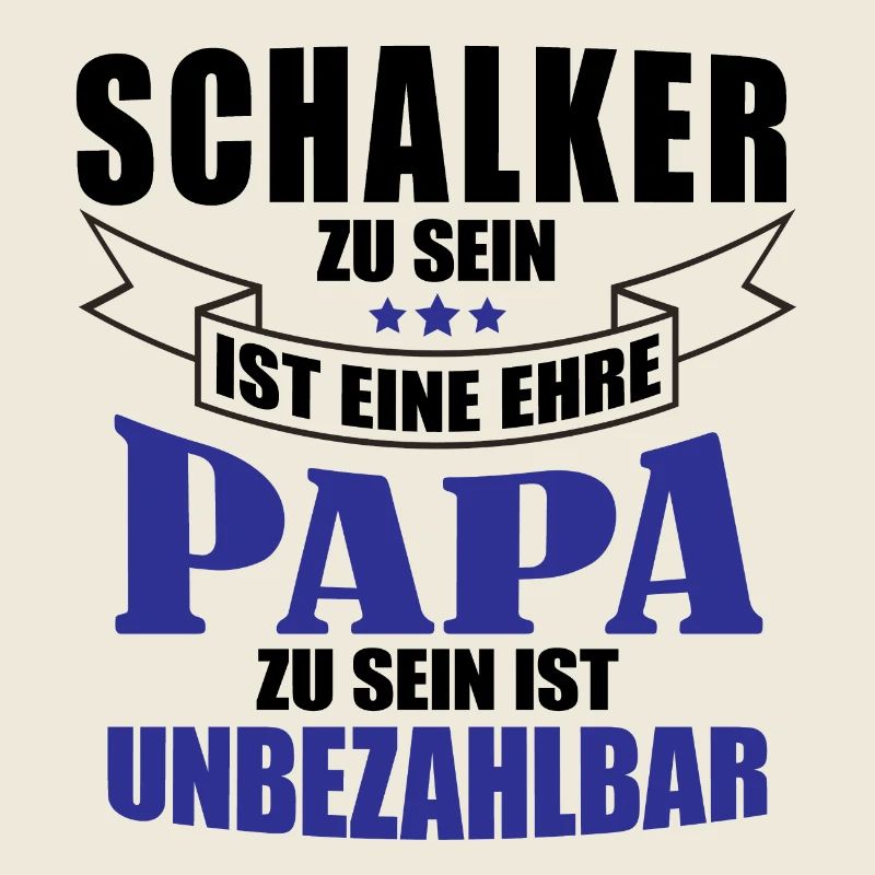 Schalker Papa | Schalke Vatertags Geschenkidee