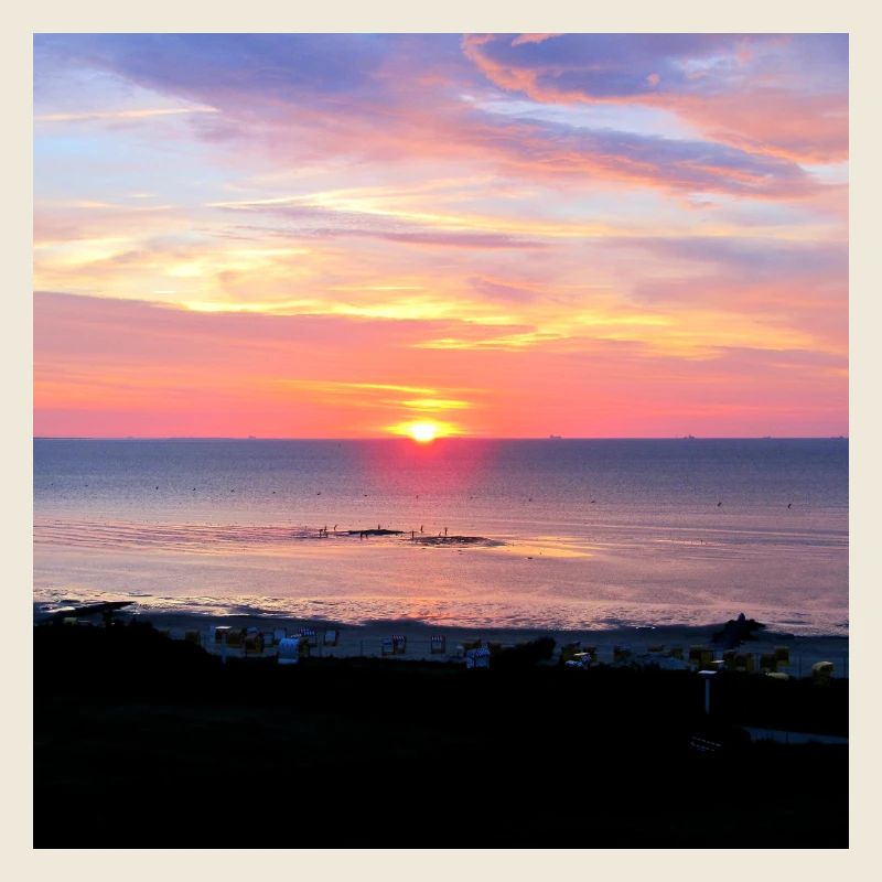 COUCHER DE SOLEIL I Vacances I Mer I Été