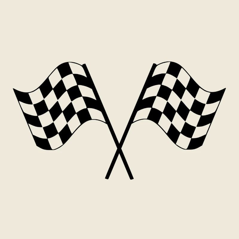 Checkered Racing Flags