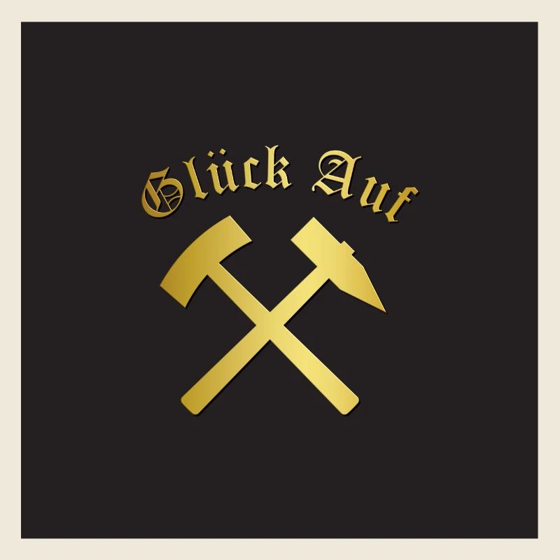 Mask & Co Glückauf Salutations mineurs mineurs Steiger