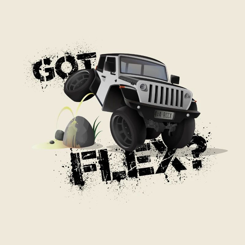 GOT FLEX? - OFFROADER Crawler - White