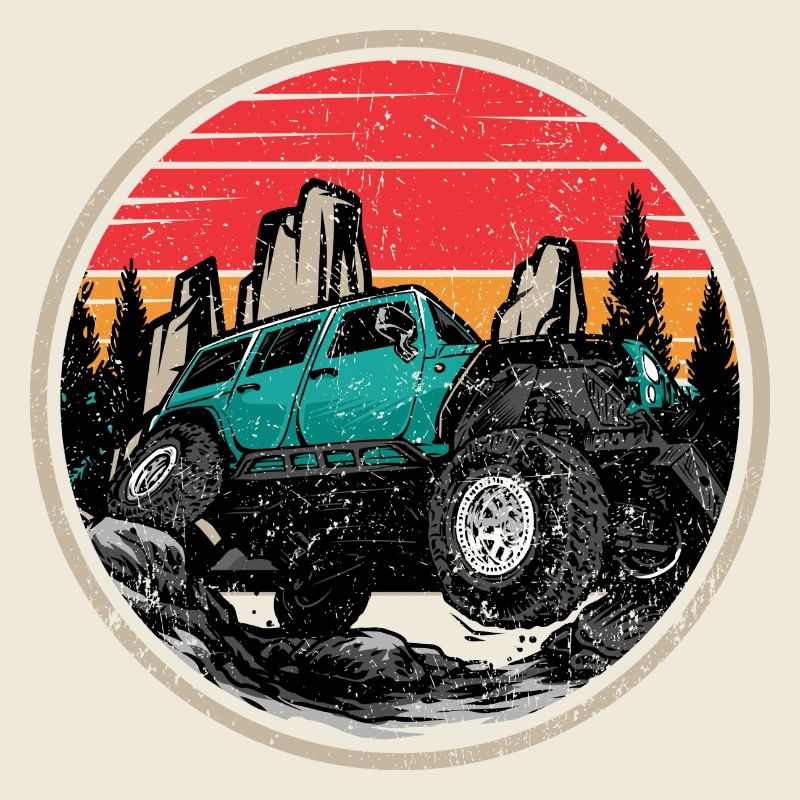 Sunset Trail Off-Road Jeep