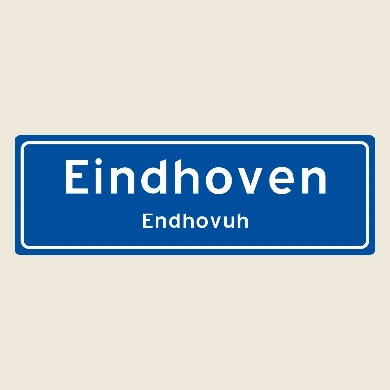 Eindhoven place name sign