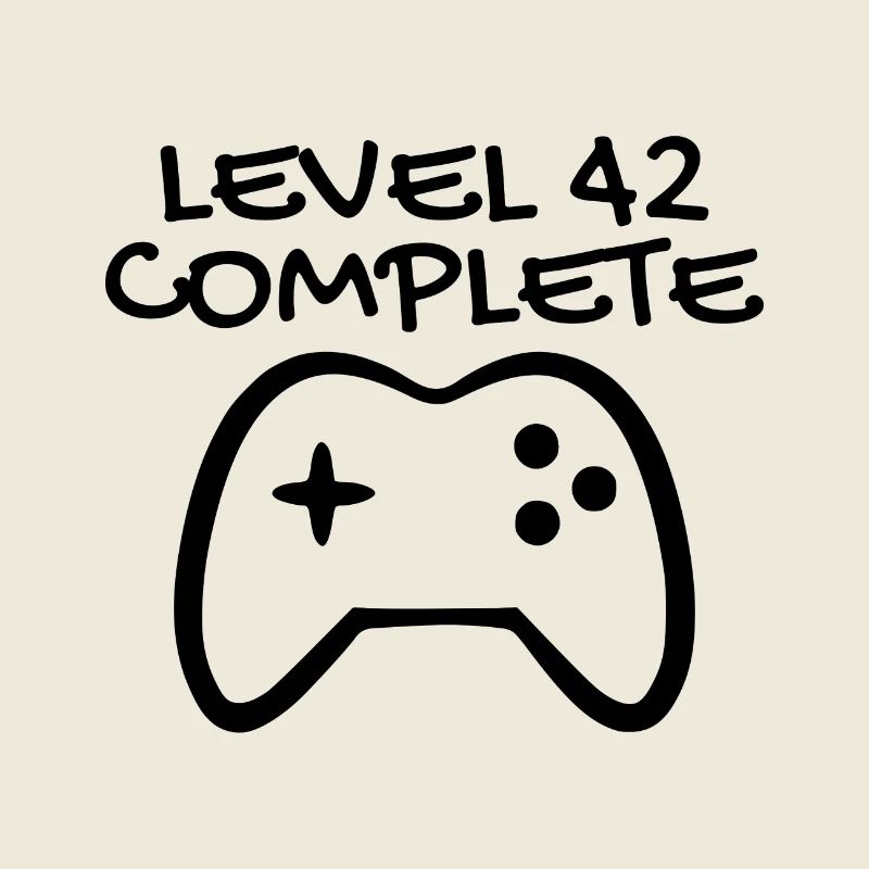 42e anniversaire - Gamer 42 - 42 ans cadeau