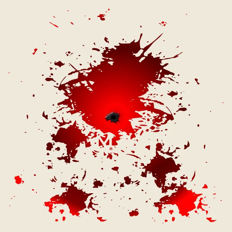 HALLOWEEN KOSTÜM EINSCHLUSSLOCH BLUT