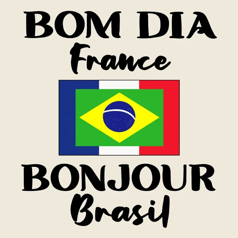 Brasilien Frankreich Flagge Brasilianer Geschenk