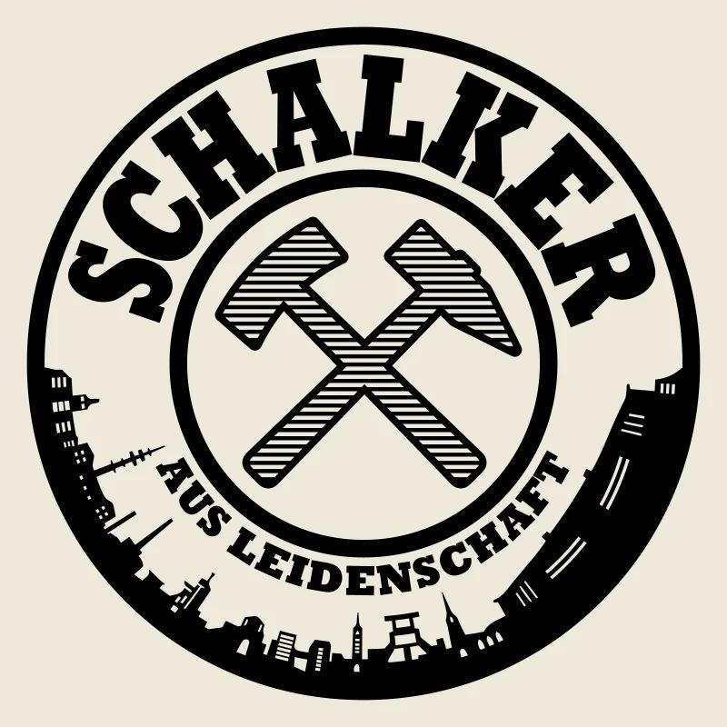 Gelsenkirchen Schalke Leidenschaft Farbe änderbar