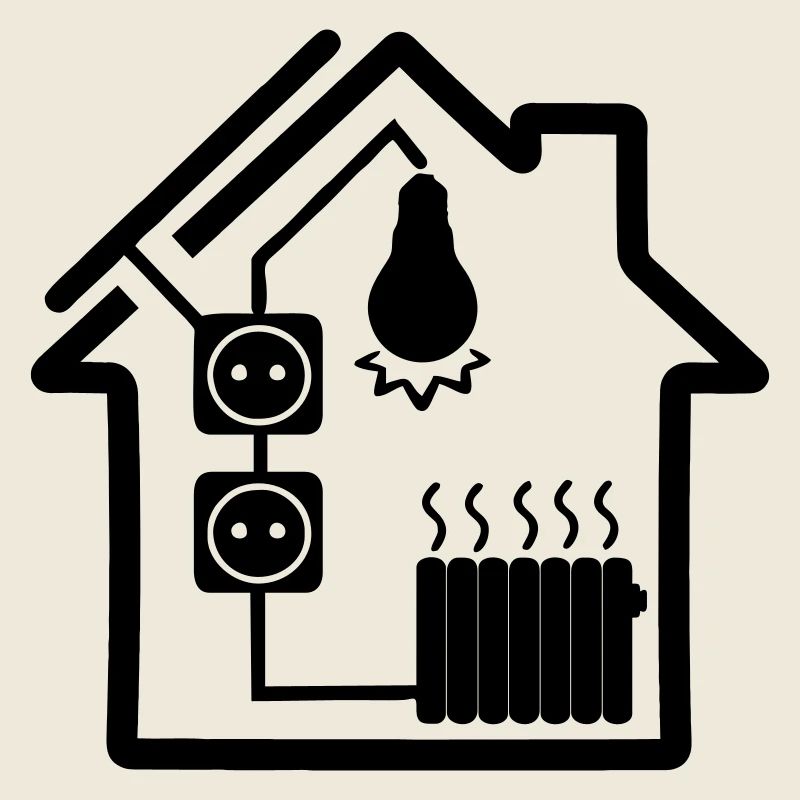 Haus mit Solarenergie