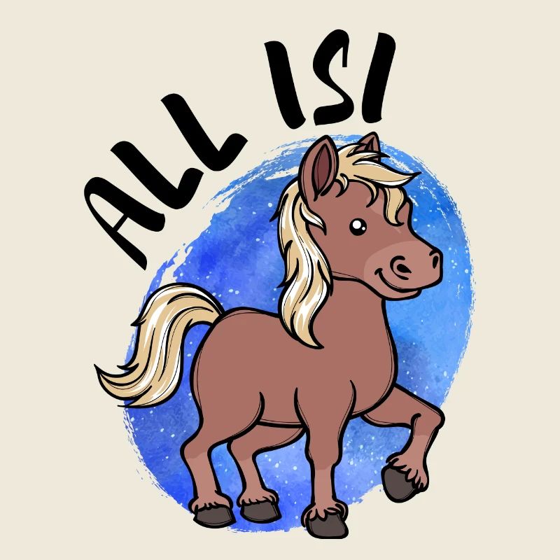Pferdenarr Islandpferde Pony Statement Islandponys