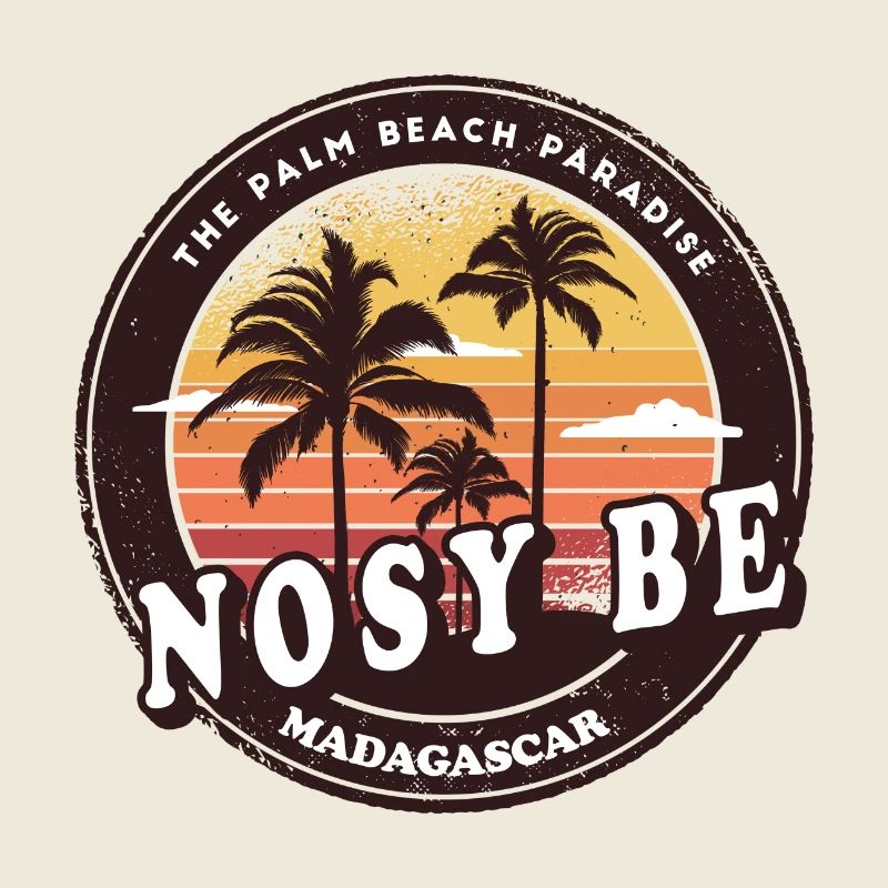 Design de plage de Nosy Be Madagascar
