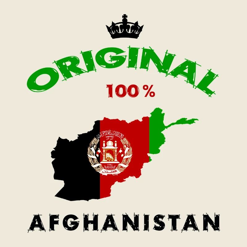 Afghanistan original 100% flag design