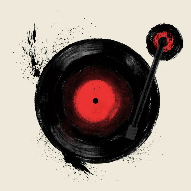 Vinyle à bascule