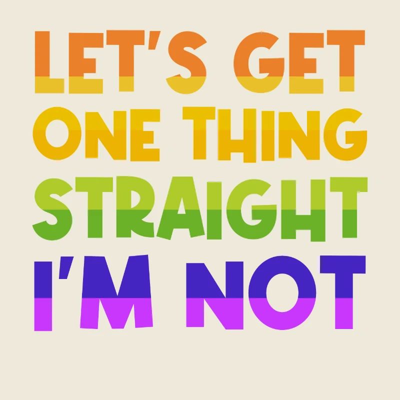 Déclaration humoristique Gay LGBT Lesbienne