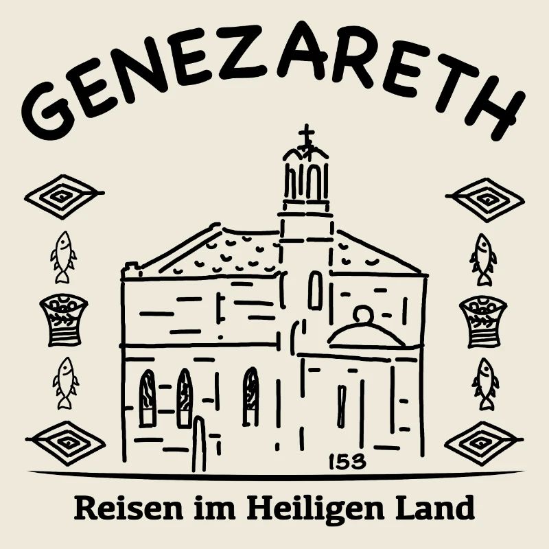 See Genezareth, Tabhga, Primatskirche, Israel