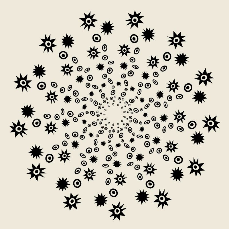 Shooting Star - Mandala