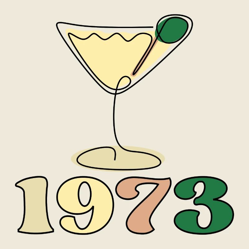 CADEAUX D’ANNIVERSAIRE 1973 - COCKTAIL VERRE À ALCOOL