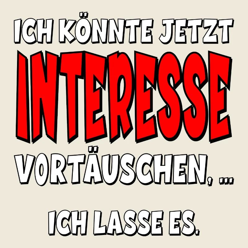 SPRUCH KOMMUNIKATION - INTERESSE VORTÄUSCHEN PARTY