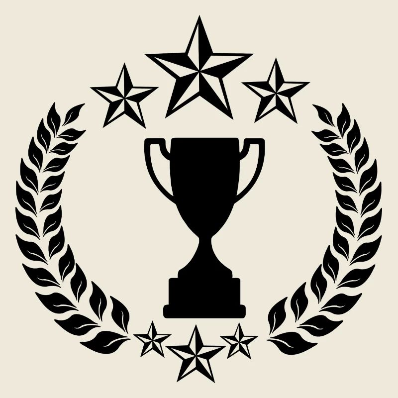 Lorbeerkranzstern oder Pokalsieger