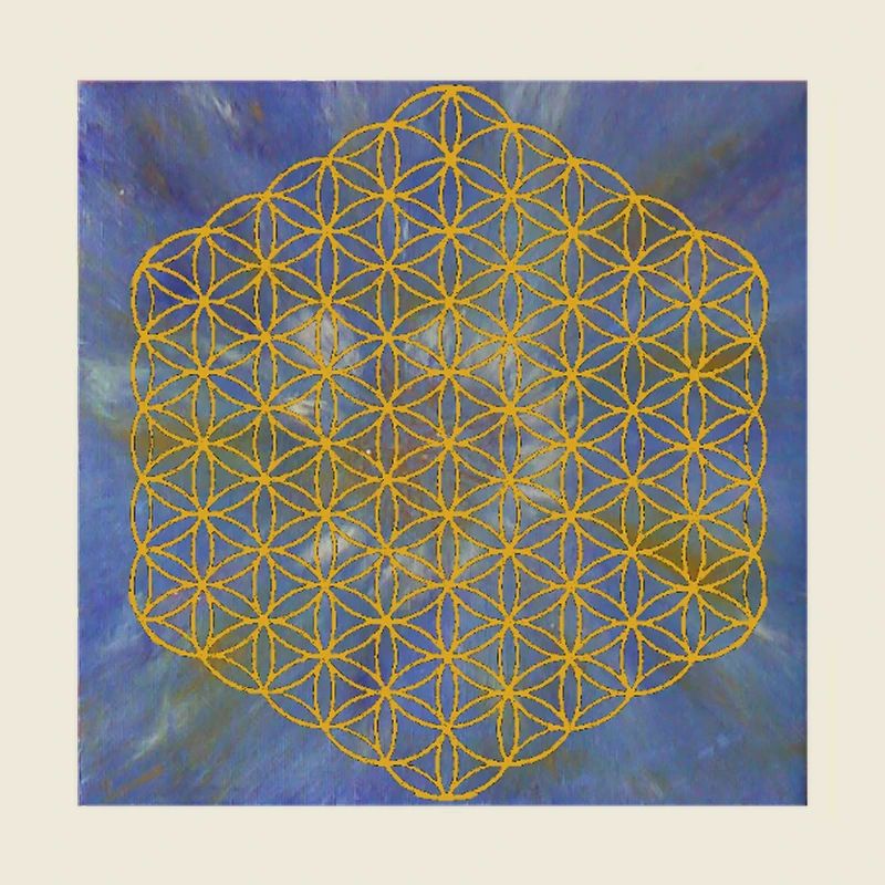 Fleur de Vie - 5ème Dimension « Archange Michael »