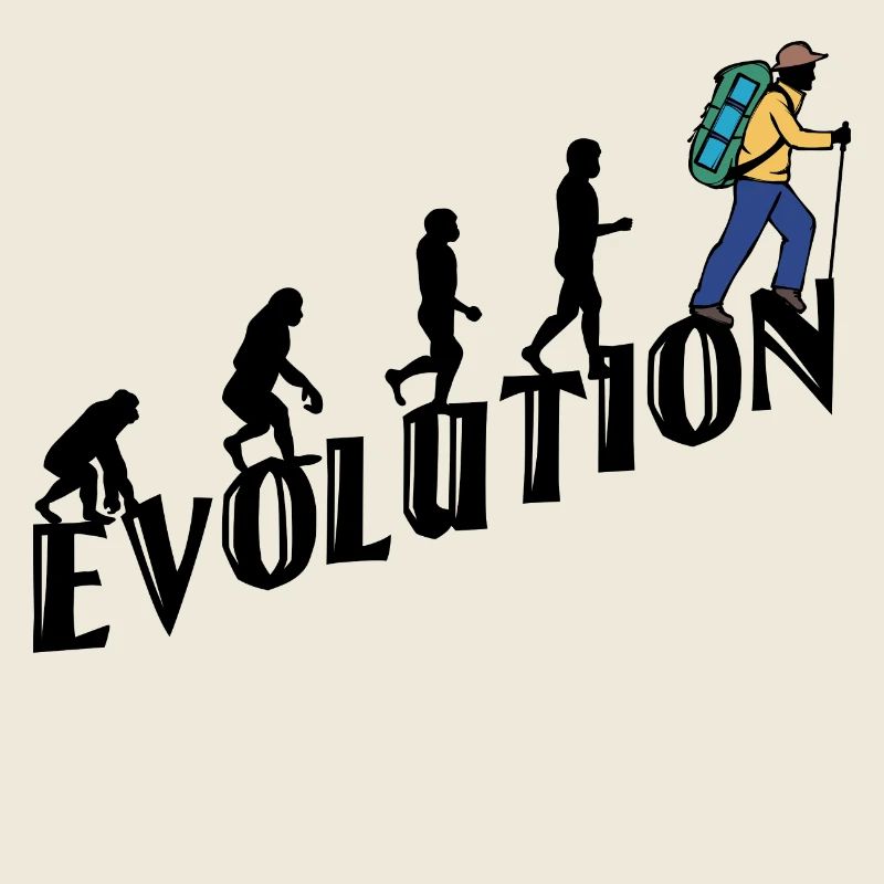 Hiking Evolution Hiker Hike Climbing