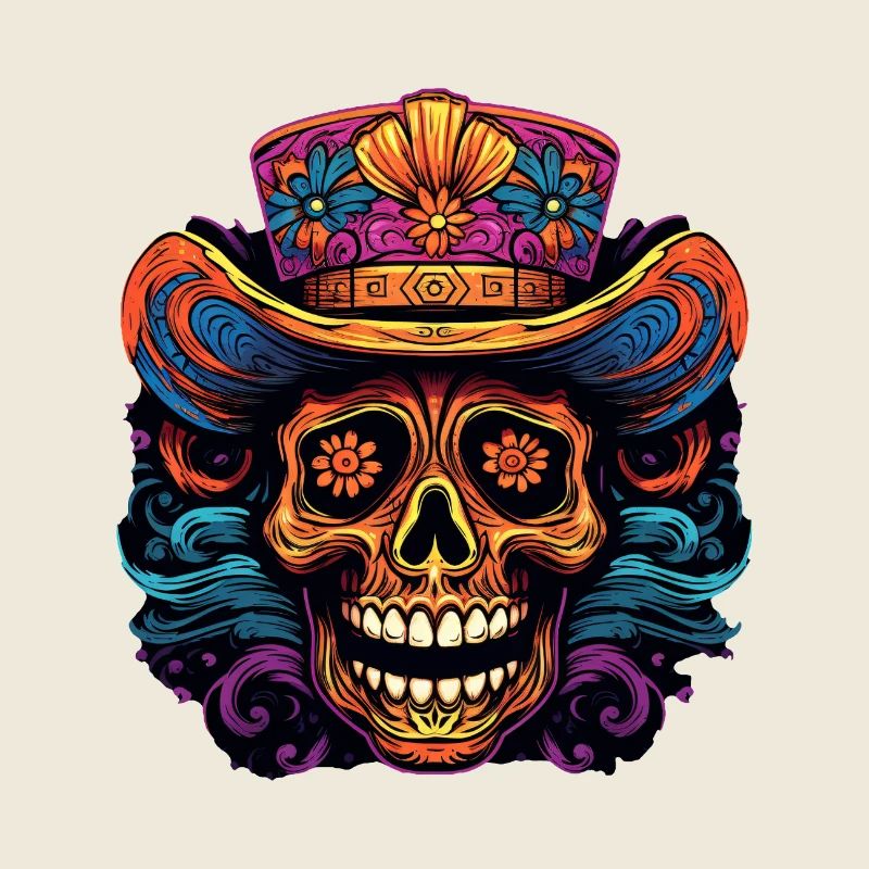 Cinco de Mayo Skull