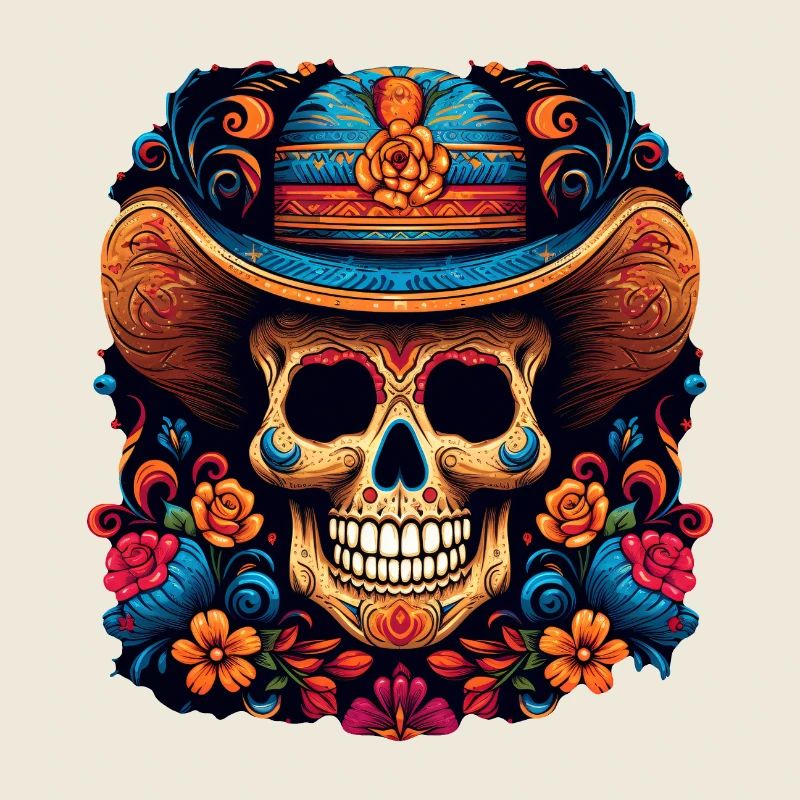 Cinco de Mayo Skull