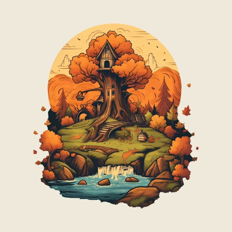 Paysage automnal