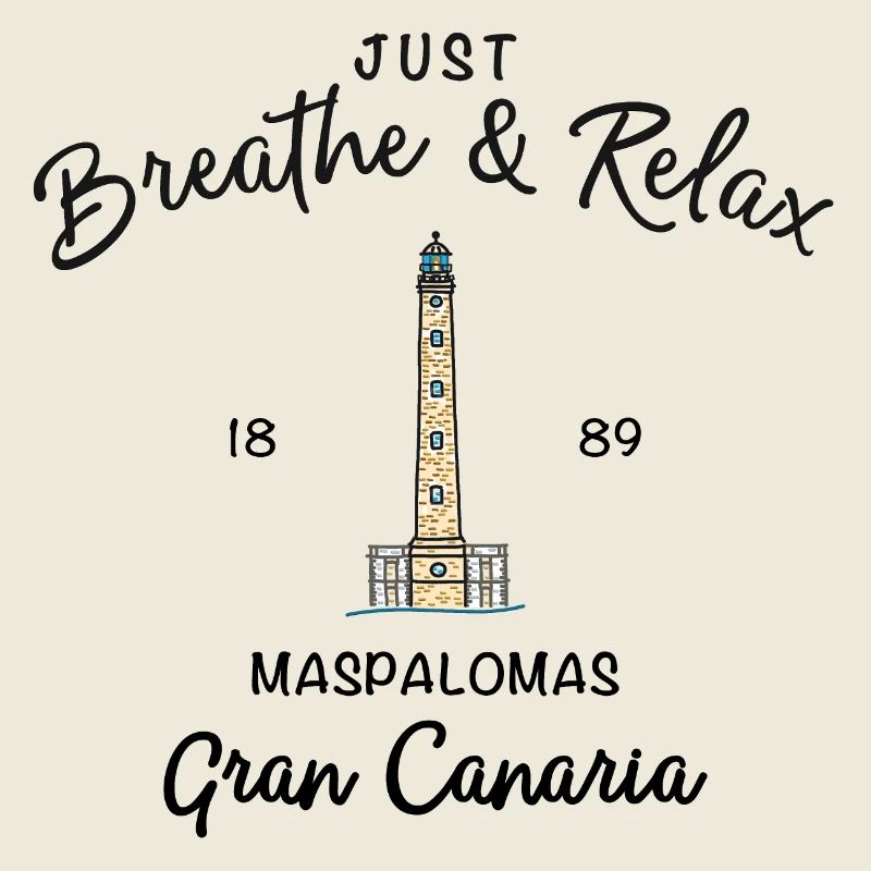 Take a deep breath & relax, Cran Canaria,, Spain