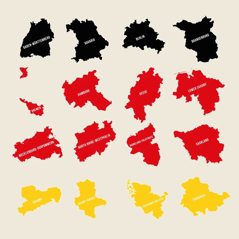 Flagge der deutschen Staaten