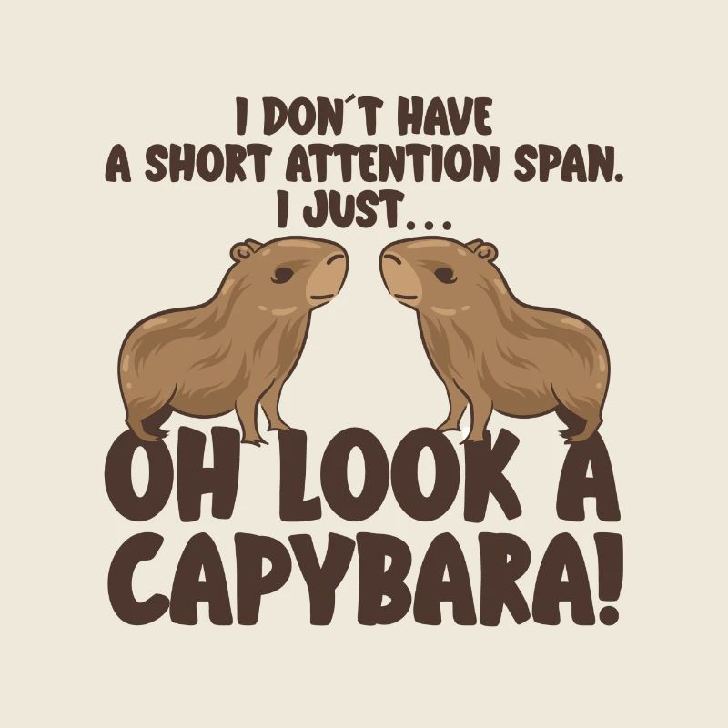 Capybara Zootier Design