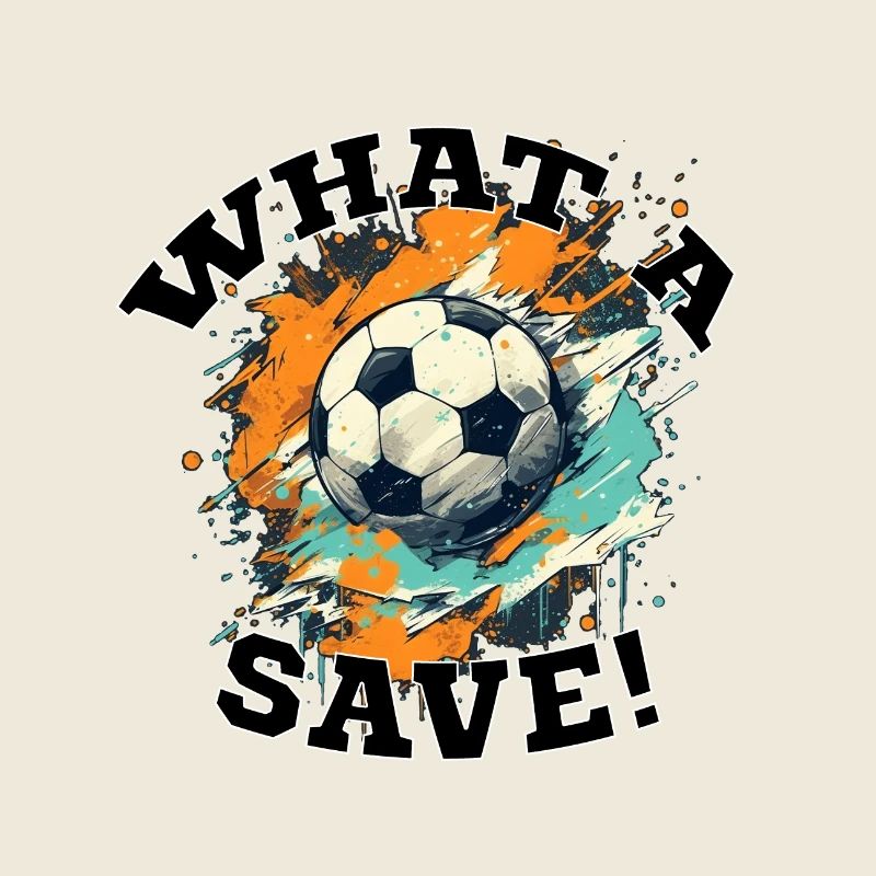 Fußball ball - What a Save!