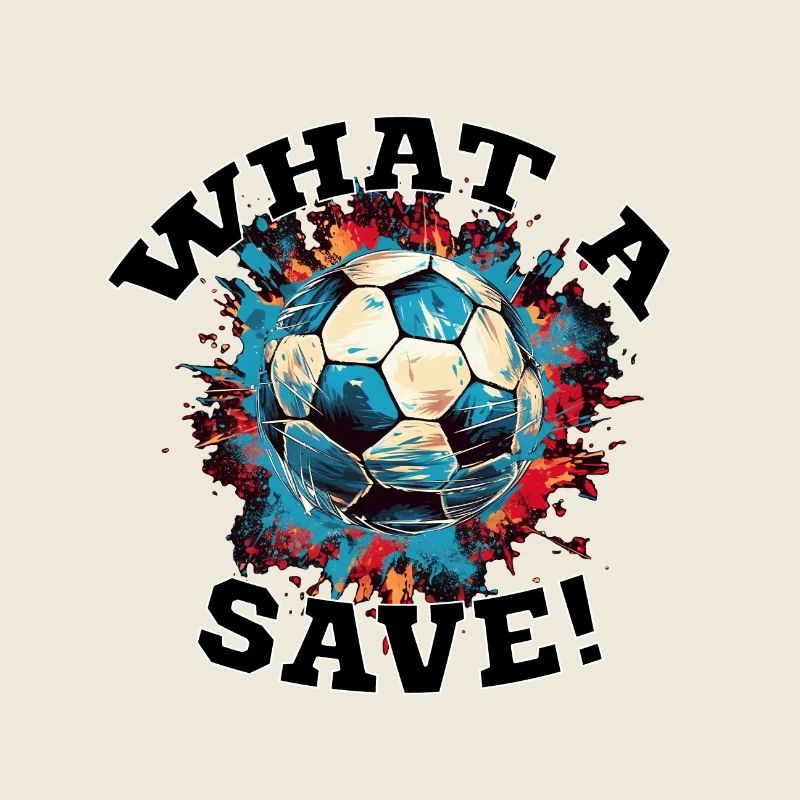 Fußball ball - What a Save!